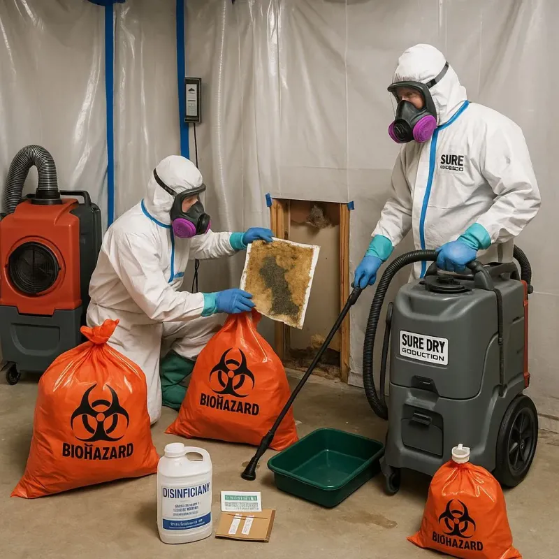 Contaminated Water Handling Protocols process in Duquesne, MO